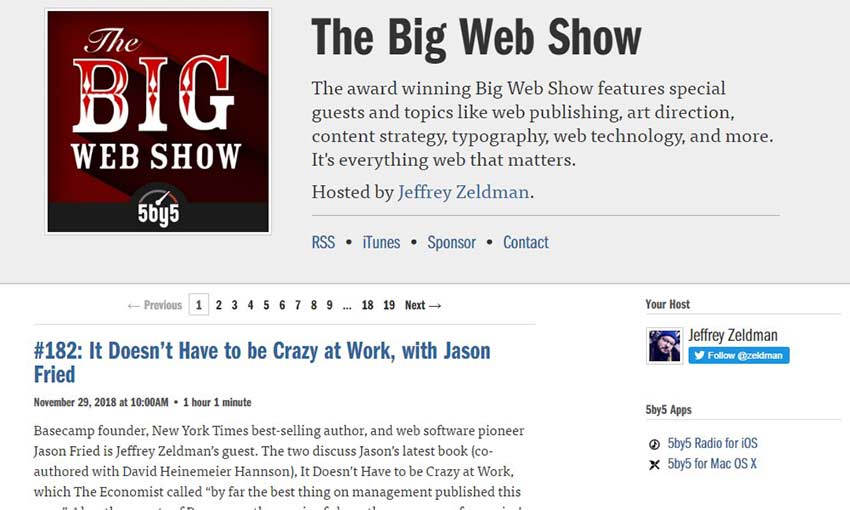 The Big Web Show