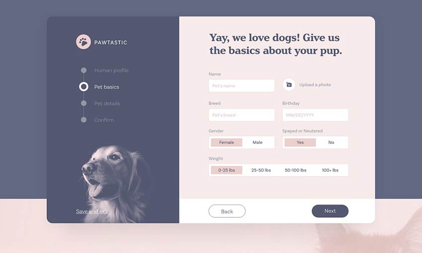 Pawtastic UI Kit