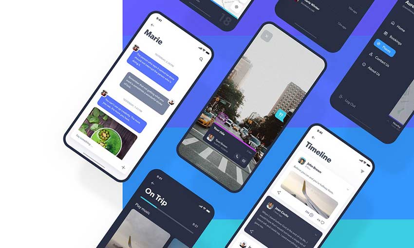 Navigo Transportation UI Kit