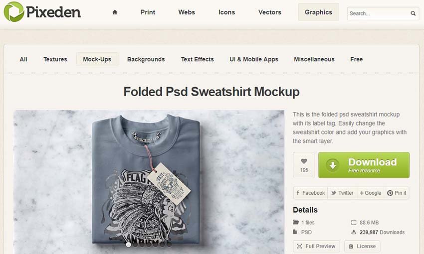 Download 10 Free Clothing Mockups For Your Designs 1stwebdesigner