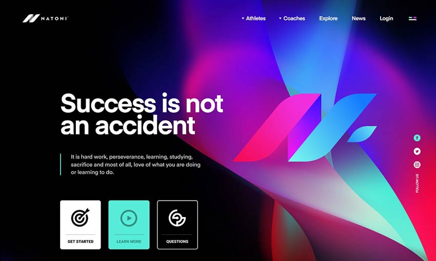 Natoni Landing Page