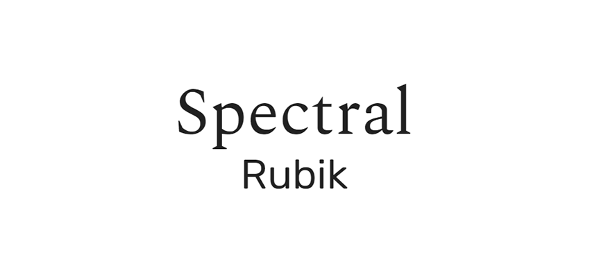 Spectral and Rubik