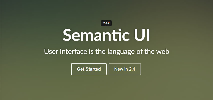 Semantic UI