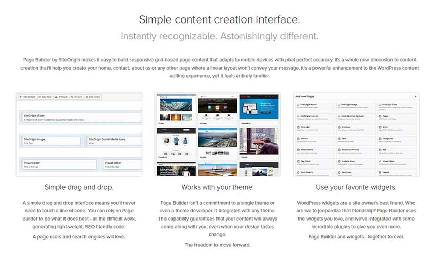 SiteOrigin Page Builder