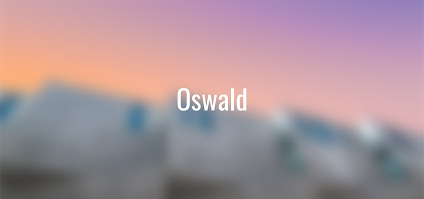 Example of Oswald