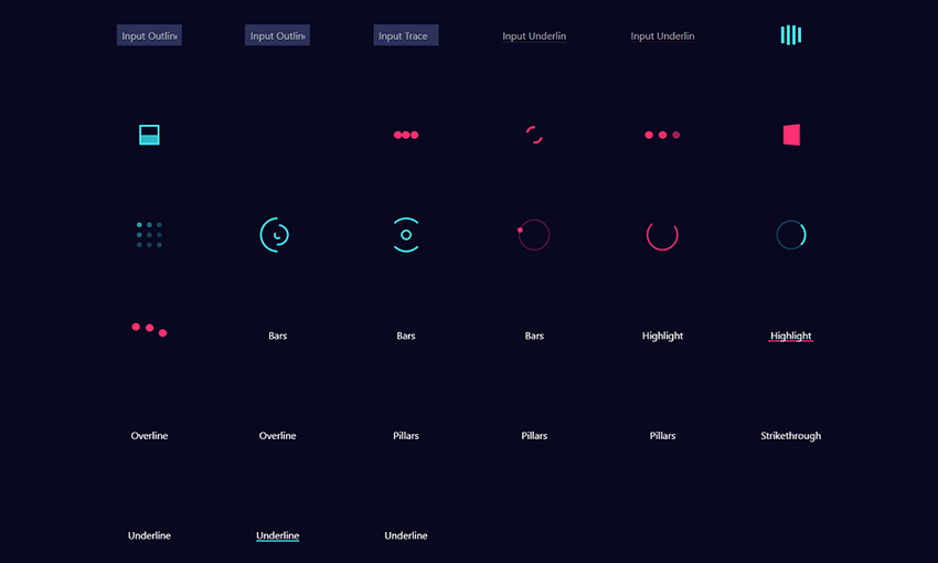 Example from CSSFX