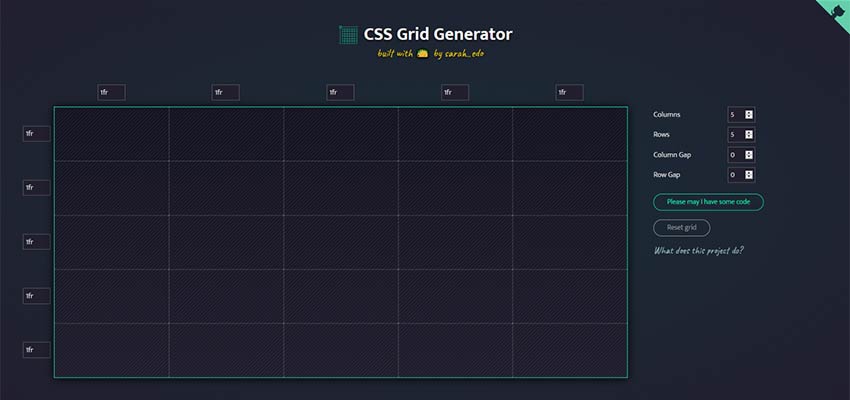 CSS Grid Generator