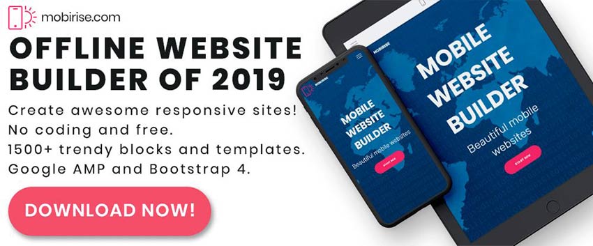 Mobirise Website Builder