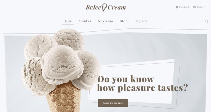 BeIceCream WordPress Theme