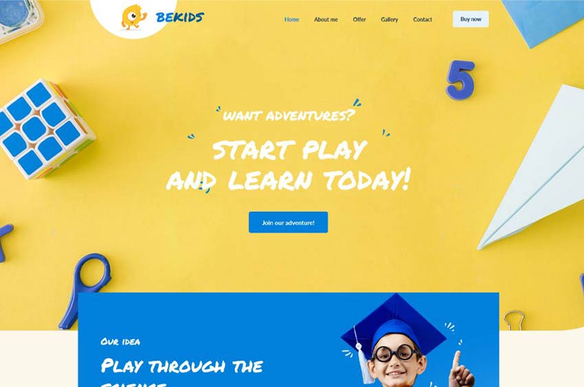 BeKids WordPress Theme