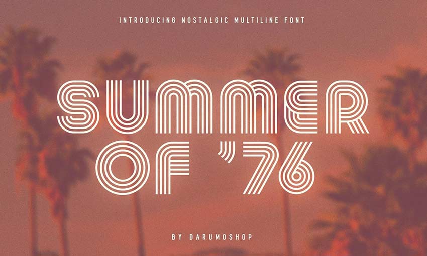 Example of Summer of 76 by Darumo Shop