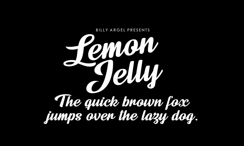 Example of Lemon Jelly Personal Use by Billy Argel