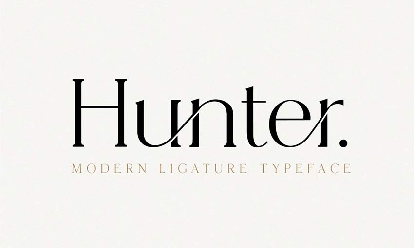 Example of Hunter by New Tropical Design