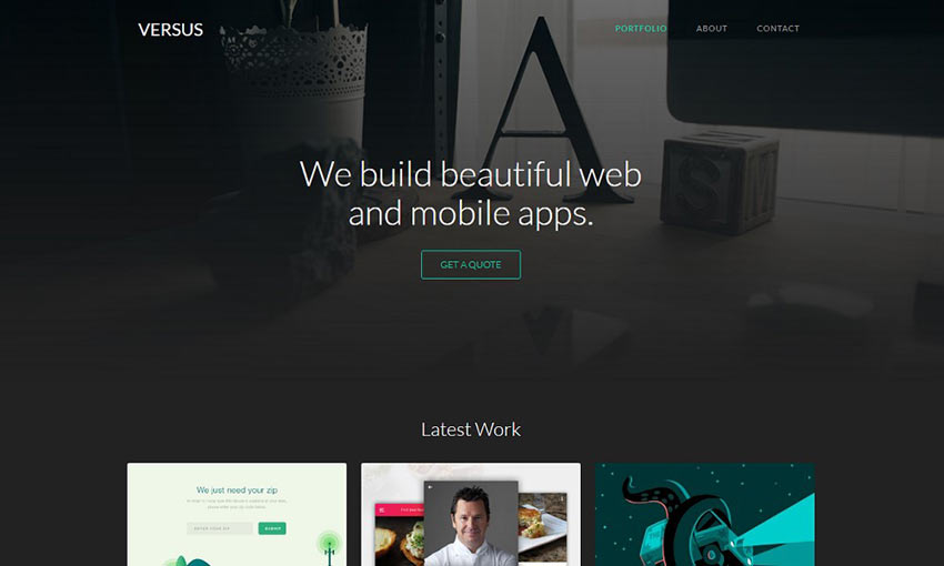 Versus Webflow Theme