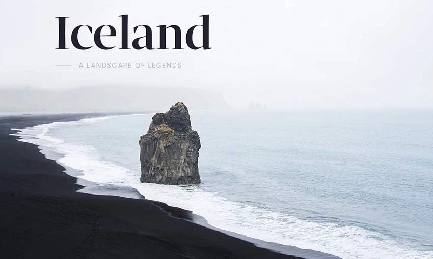 Example of Wandr: Iceland