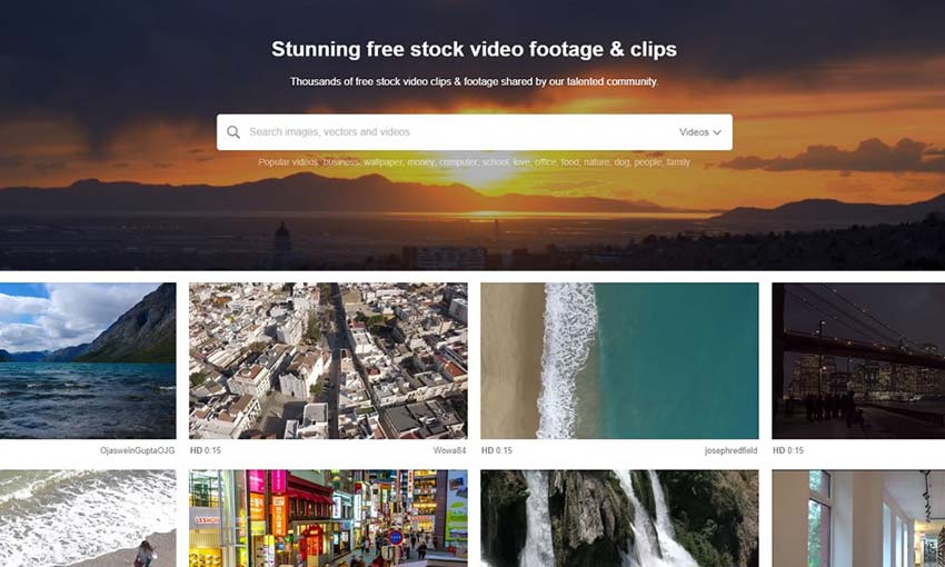 Pixabay - free stock videos