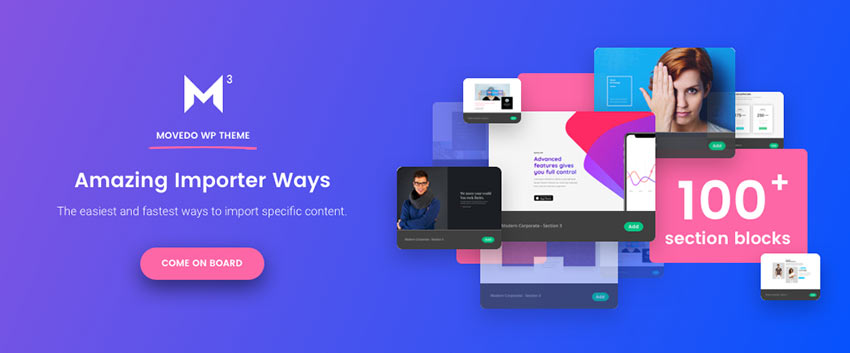 Movedo WordPress Theme