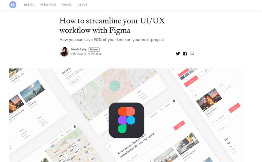 Example from How to Streamline Your UI/UX Workflow with Figma