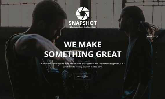 Free HTML Templates for Photographers - 1stWebDesigner