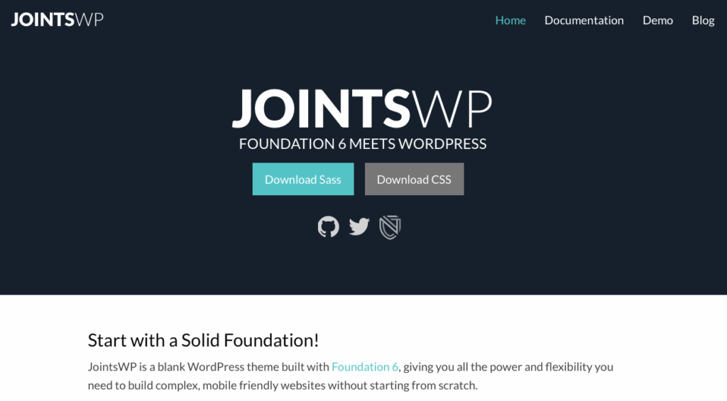 Foundation or Bootstrap - JointsWP