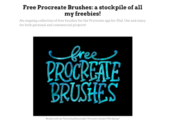 800+ Free & Premium Procreate Brushes - 1stWebDesigner