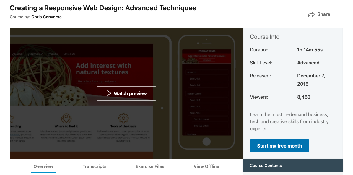 Creating a Responsive Web Design: Advanced Techniques