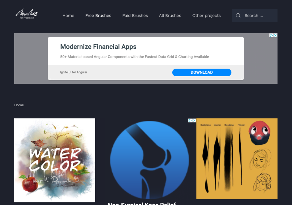 800+ Free & Premium Procreate Brushes - 1stWebDesigner