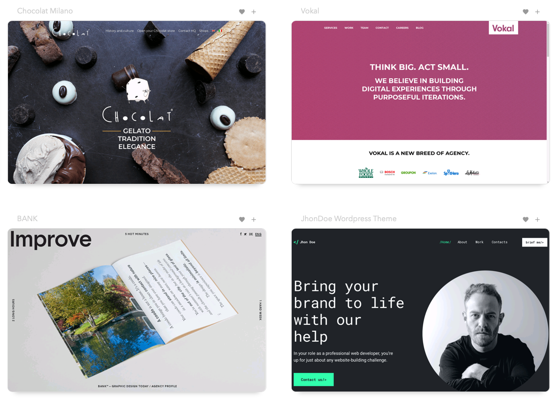 10 Amazing Web Design Showcases - 1stWebDesigner