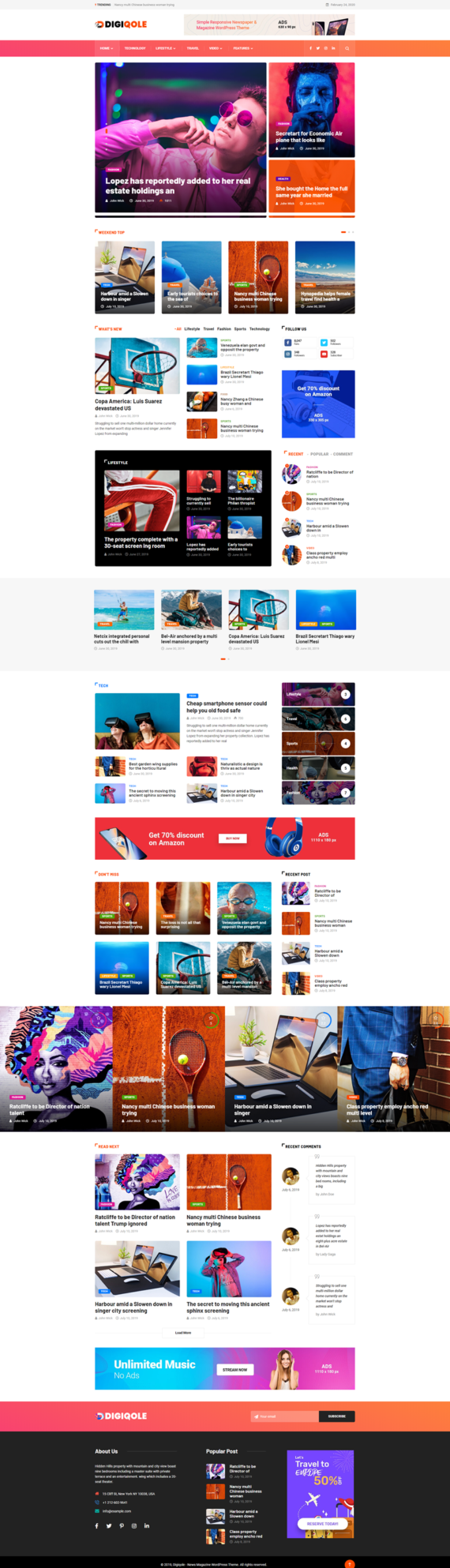 10 Best WordPress Themes for Magazine & News Websites in 2020 - 1WD