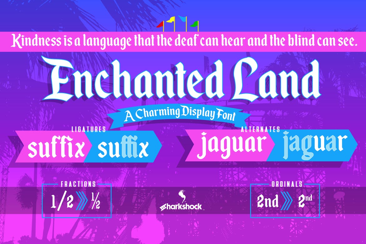 Enchanted Land - fonts for web