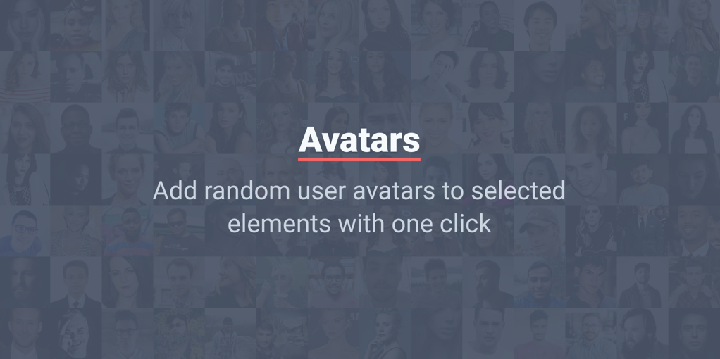 Figma Plugins - Avatars