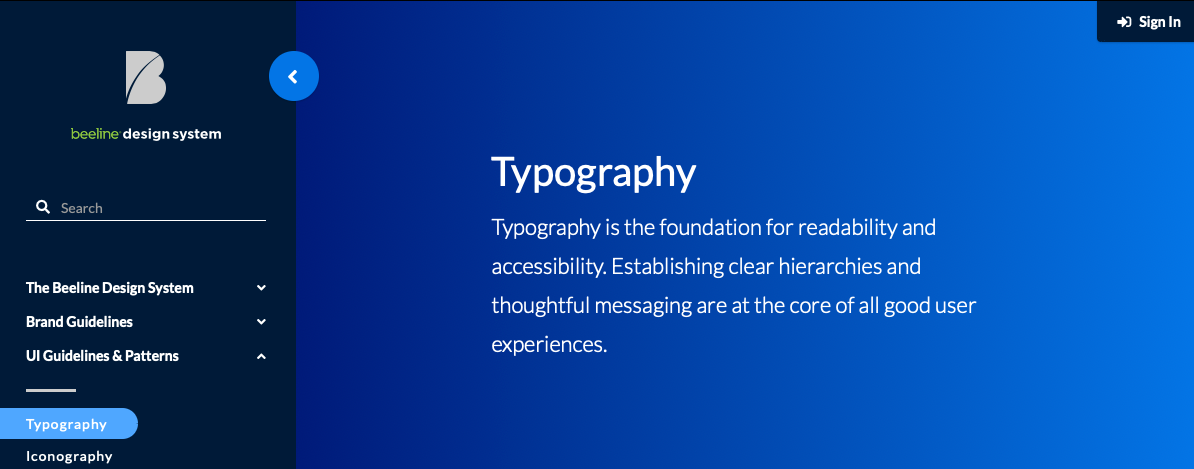 Beeline Design System