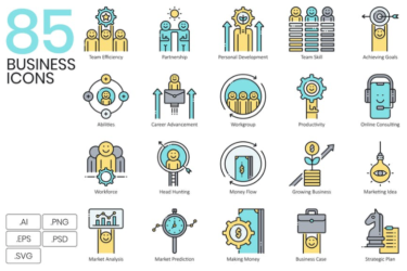 18 Free & Premium Business Icon Sets - 1stWebDesigner