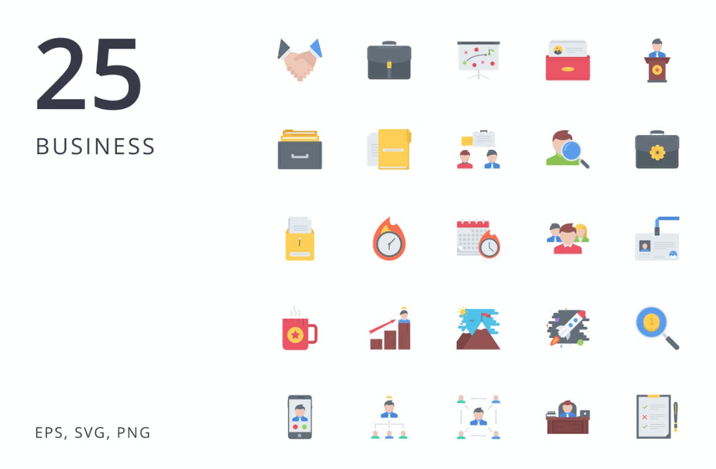 free business icons png