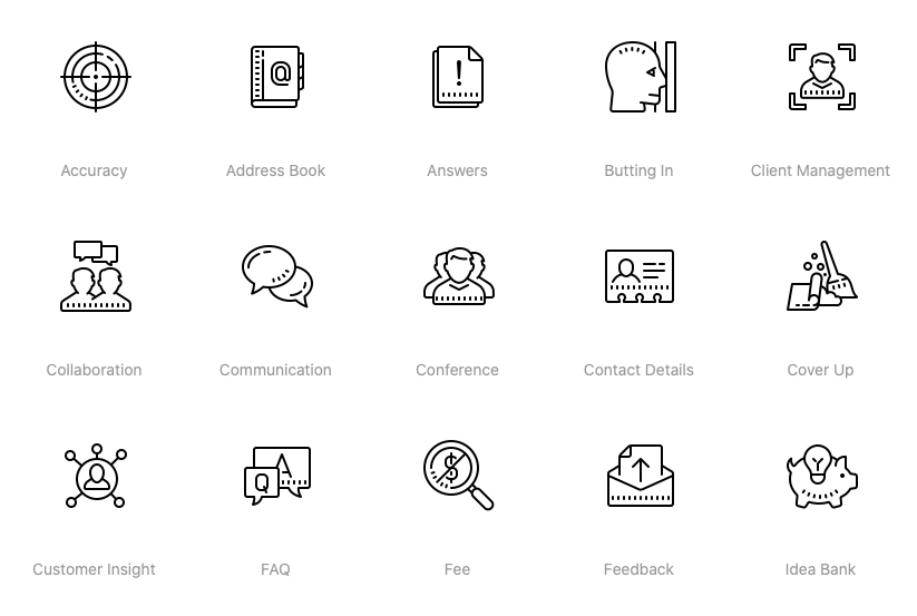 18 Free Premium Business Icon Sets 1stwebdesigner