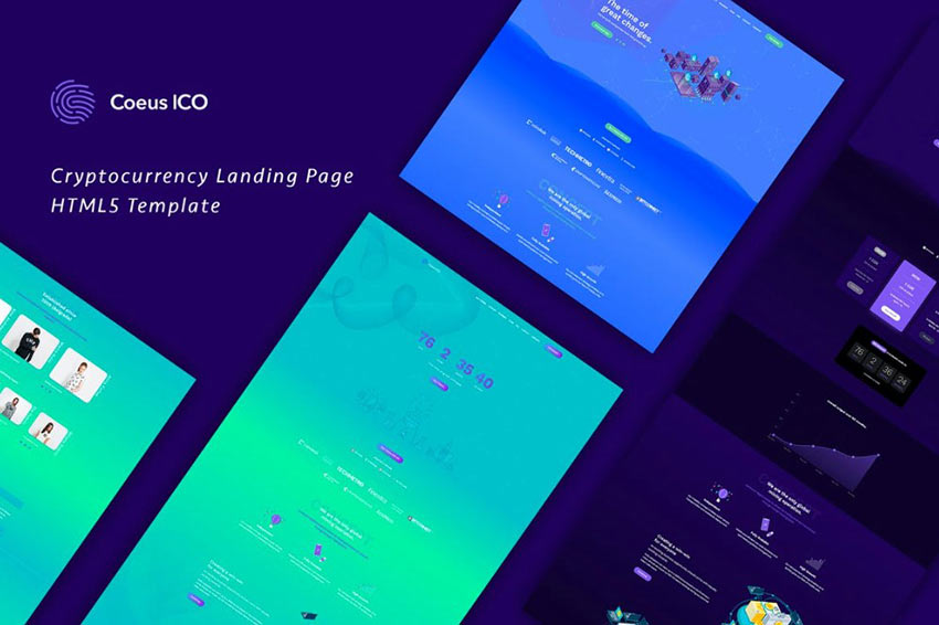 Coeus Landing Page Template