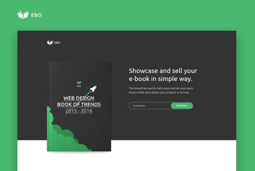 Ebo Landing Page Template