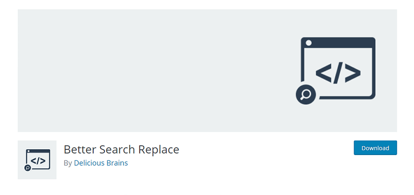 Better Search Replace WordPress Plugin