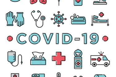 Free icon set - COVID-19