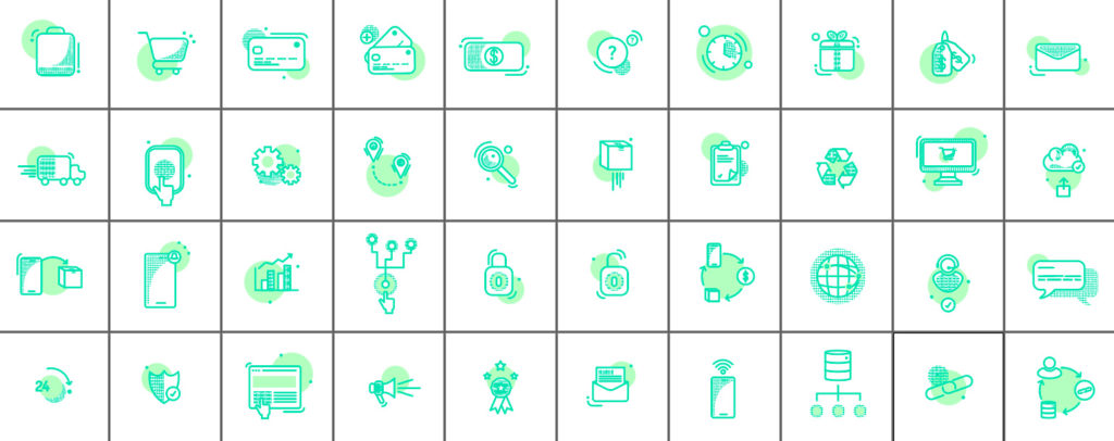 Free Minimal Icon Sets - Ecommerce