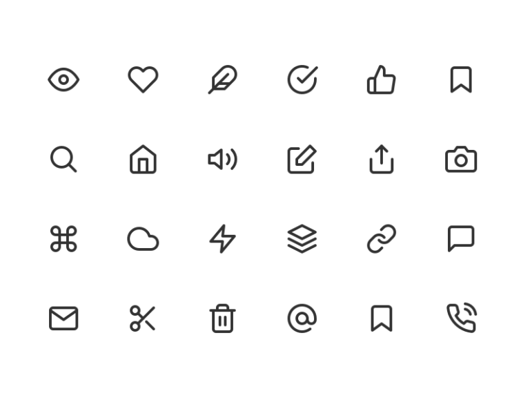 20+ Free Minimal Icon Sets - 1stWebDesigner - Get Your Free Icon Sets
