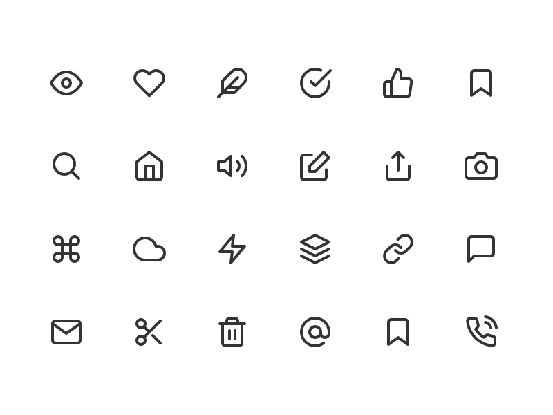 Feather - 200+ Free Icons