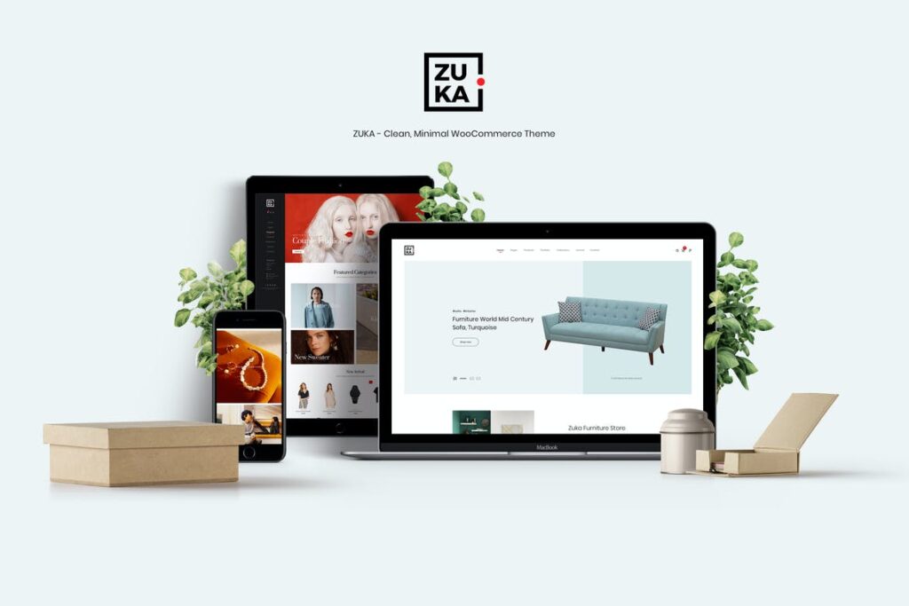 Top WordPress Themes - Zuka