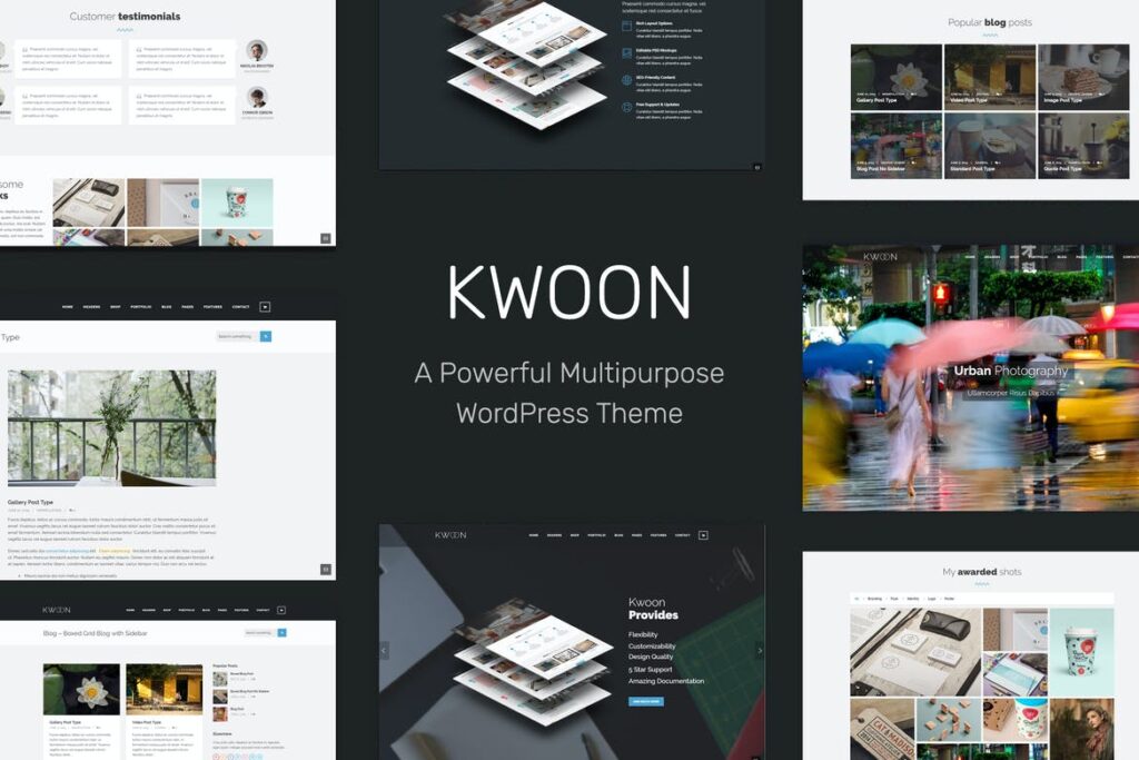 Kwoon - Multipurpose WordPress Theme