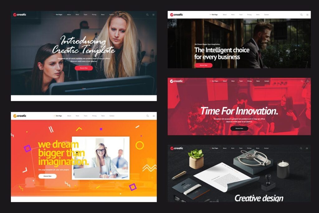 10 Great One Page Website Templates 1stWebDesigner