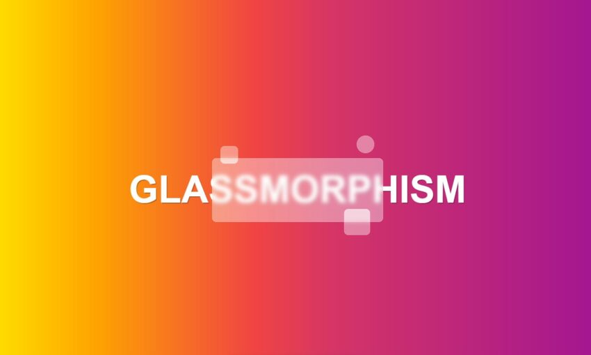 Glassmorphism examples