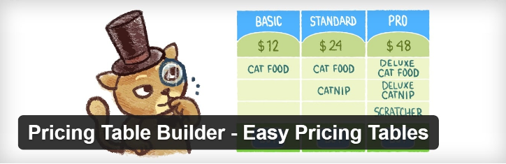 Easy Pricing Tables WordPress Plugin