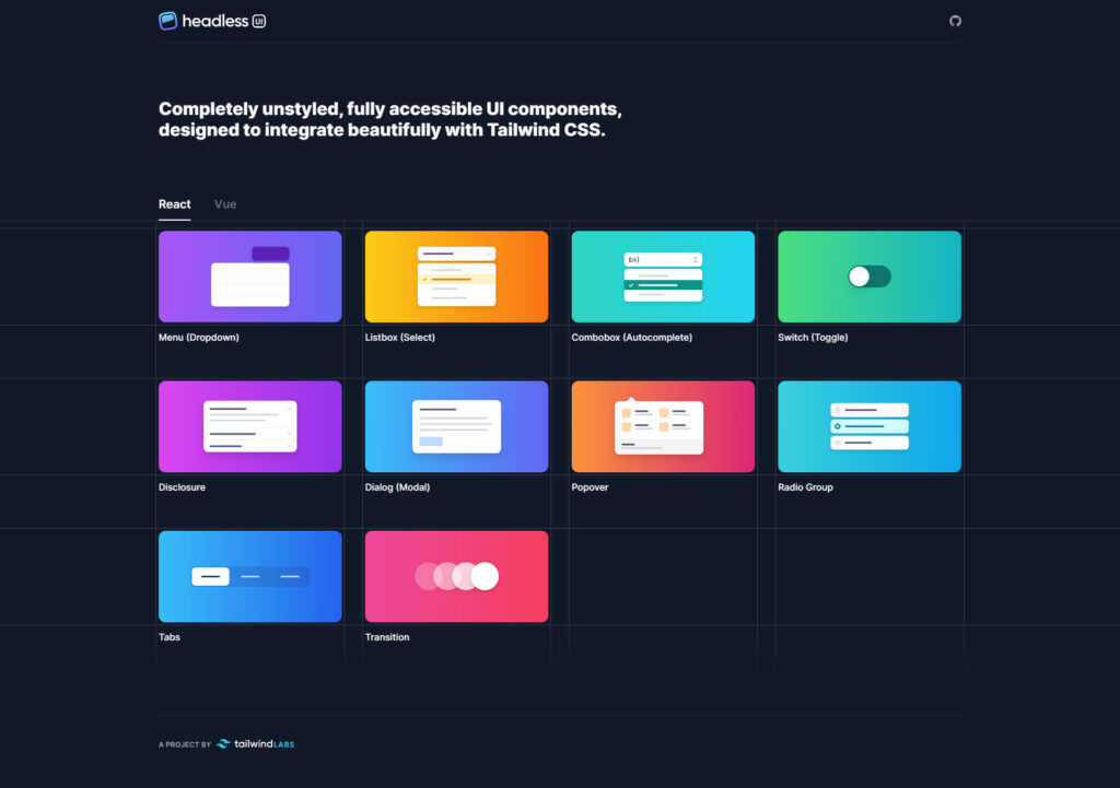 Headless UI - Free Tailwind CSS Components