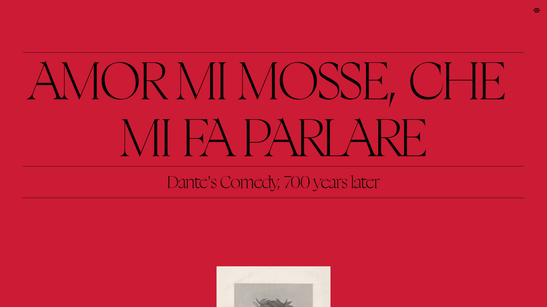 Typography Inspiration In Web Design - Dante