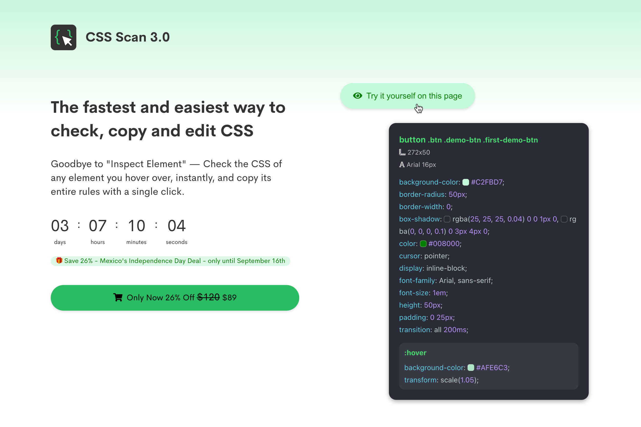 CSS Scan website